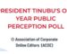 Tinubu’s one year in office: Association of Corporate Online Editors’  Public Perception Poll