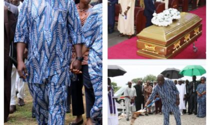 CHIEF OF DEFENCE STAFF GEN MUSA BURIES BROTHER, DESCRIBES HIM AS A HUMAN PERSON