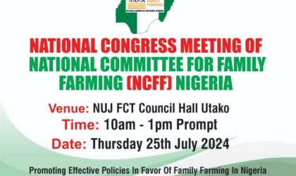 UNDFF 2019-2028 Global Action Plan, NCFF Calls for Support to Develop NAP for Nigeria