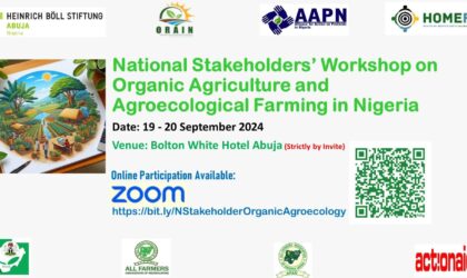 FOOD SECURITY: GROUP CALL FOR NATIONAL STRATEGY AND STANDARD ON AGRO-ECOLOGY.