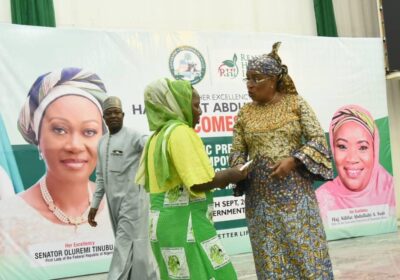 NIGERIA FIRST LADY SEN. REMI TINUBU EMPOWERS 1000 WOMEN IN NASARAWA STATE.