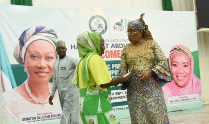 NIGERIA FIRST LADY SEN. REMI TINUBU EMPOWERS 1000 WOMEN IN NASARAWA STATE.