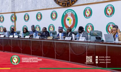 ECOWAS President Visits AFC, Stressed Efficient Resource Management