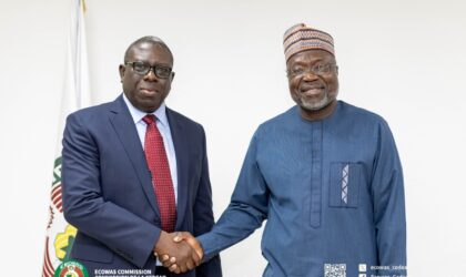 Dr. Omar Alieu Touray, President of the ECOWAS Commission, Meets with FEWACCI Delegation in Abuja