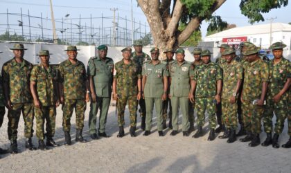 6 Brigade Nigerian Army Decorates Senior Officers, Calls for Enhanced Dedication