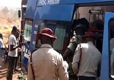 FRSC Emergency Respond Team Combat Otedola Bridge Gas Truck Blaze, Corps Marshal Urges Strict Adherence to Safety Protocols.