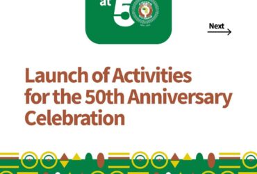 ECOWAS at 50: Powering Achievement of Cooperation, Peace, Trade, and Unity in West Africa.  By Raymond Enoch