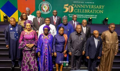 ECOWAS@50,West African Leaders Launch Golden Jubilee Anniversary with Bold Vision for Renewal in Accra  By Raymond Enoch
