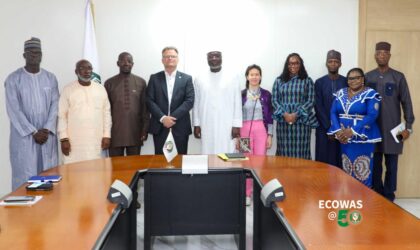 WINS Chief Visits ECOWAS to Boost Nuclear Safety, Training & Technology Collaboration.   Raymond Enoch: