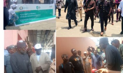 Dr. Omar Alieu Touray, ECOWAS President, Displays Strategic Leadership at the Heart of West Africa’s Border Route, Listens to Citizens.   By Raymond Enoch