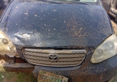 Stolen Car Recovered in Niger as Police Launch Manhunt for Suspects  By Raymond Enoch