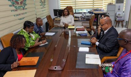 Mano River Union Leadership Strengthens Ties with ECOWAS, Formalizes Cooperation Framework  By Raymond Enoch