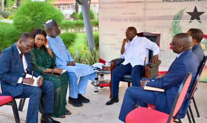 ECOWAS Commission President Dr Omar Alieu Touray Visits Guinea-Bissau, Urges for Peaceful Polls and Regional Unity.