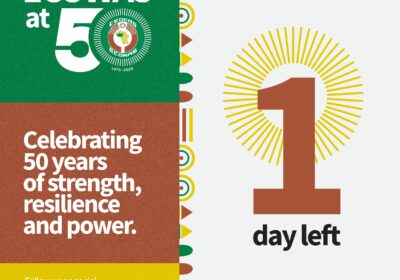 ECOWAS @50West Africa Heads to Lagos for Historic Golden Jubilee Celebration – Wednesday, May 28, 2025.