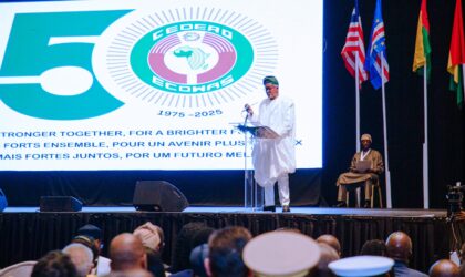 AU Applauds ECOWAS @50 as Ambassador Tuggar Reaffirms Its Leadership Role in Africa.