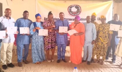 ACOE Elects First Executive Team, Vows to Raise Journalism Standard.