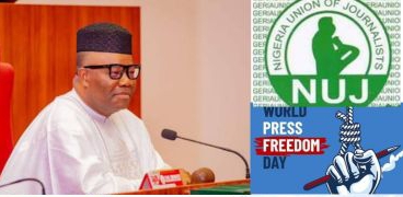 World Press Freedom Day 2025 , Senate President Calls for Responsible Journalism, Says it’s Oxygen for Democracy.  By Raymond Enoch