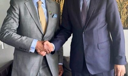 Nigeria Urges Pan-African Unity as Finance Minister Edun Meets AfDB President-Elect Sidi Ould Tah.