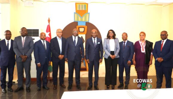 Lomé Makes History as ECOWAS Vice President Meets Togolese Authorities for Support of the Golden Jubilee Grand Finale.