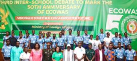 Ghana Hosts ECOWAS 50th Anniversary Inter Schools Debate, Rechoes Founding Vision.