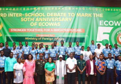 Ghana Hosts ECOWAS 50th Anniversary Inter Schools Debate, Rechoes Founding Vision.