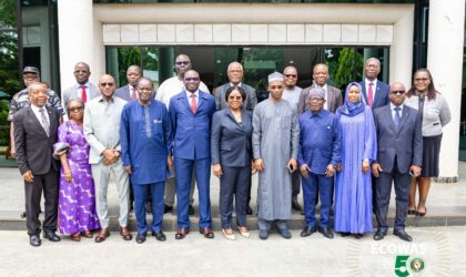 ECOWAS Ambassadors Hold 42nd Mediation and Security Council Meeting in Abuja, Renew Pledge for Peace and Stability.
