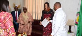 Tinubu’s Special Envoy, Amb. Bianca Odumegwu-Ojukwu, Meets Guinea-Bissau President Ahead of June 2025 West African Economic Summit.