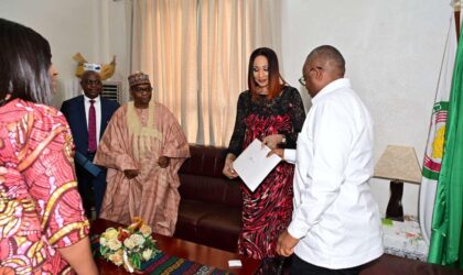 Tinubu’s Special Envoy, Amb. Bianca Odumegwu-Ojukwu, Meets Guinea-Bissau President Ahead of June 2025 West African Economic Summit.