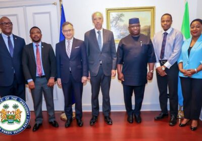 E U Envoy to the Sahel Meets ECOWAS Chair Julius Maada Bio, Pledges Stronger Regional Partnership
