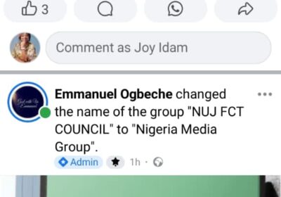 NUJ FCT Congress Passes Vote of Confidence on Grace Ike, Slams Ogbeche over Cyberattack, Impersonation.