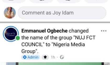 NUJ FCT Congress Passes Vote of Confidence on Grace Ike, Slams Ogbeche over Cyberattack, Impersonation.