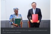China Raise the bar, Commits $600,000 to Empower WTO’s Poorest Members, Economies.