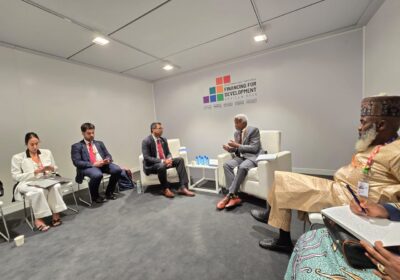 Tuggar Rallies Global Support for Nigeria’s Economic Growth at FFD4 in Spain.