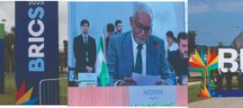 BRICS 2025, Nigeria Calls on Leaders to Lead the Global Push for Climate Justice and Health Equity.