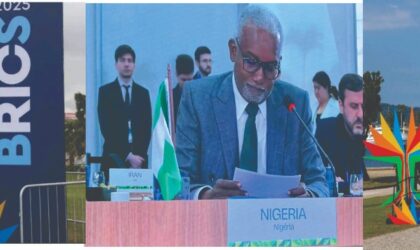 BRICS 2025, Nigeria Calls on Leaders to Lead the Global Push for Climate Justice and Health Equity.
