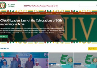 ECOWAS Commission Unveils Revamped Website in Honour of 50th Anniversary.