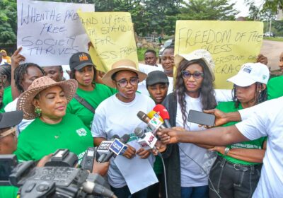 NUJ FCT Press Freedom Walk: Grace Ike Calls for Improved Welfare for Journalists.