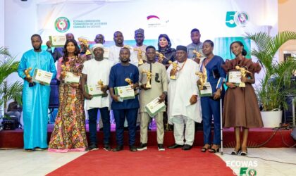 ECOWAS Celebrates Journalistic Brilliance in a Landmark Award Ceremony in Banjul-Twelve West African Journalists Recognised for Advancing Peace, Democracy, and Integration.