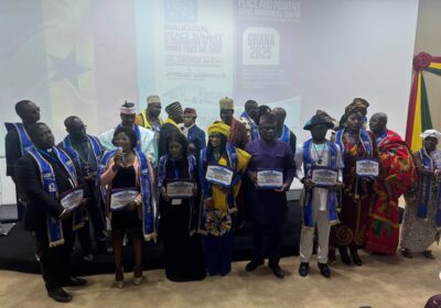 Accra Hosts Global Induction on World Peace Day,