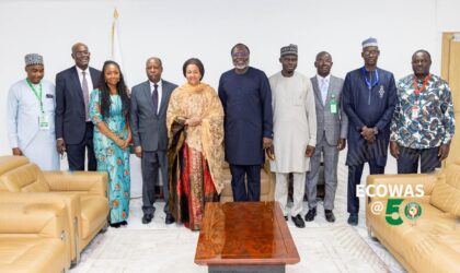 UN Deputy Chief in a Strategic Talks with ECOWAS President Dr Omar Alieu Touray over Rising West African Instability.