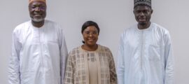 Ambassador Yekpe Honoured for Service and Diplomacy as She Bids Farewell to ECOWAS President Dr Omar Alieu Touray.