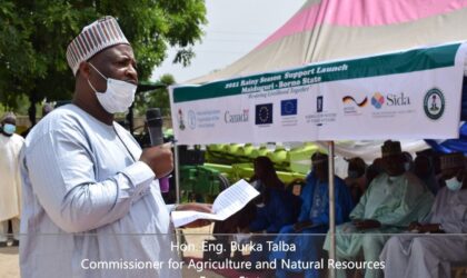 FAO Supports 65,000 Households in Borno, Adamawa, Yobe with Rainy Season Support.