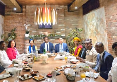 Diplomatic Baton at the UN: ECOWAS Group Bids Farewell to Fatima Kyari-Mohammed, Welcomes AU’s New Envoy Mohamed Idriss.