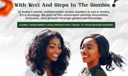 WCCI, GIEPA Host Trade Partnerships Without Borders Conference, Banjul The Gambia 8th -10th October 2025.