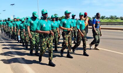 ECOMIG Troops in Solidarity March of Unity Ahead of Nigeria’s 65th Independence — NIGCOY 10 Leads Joint Exercise in The Gambia.