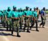 ECOMIG Troops in Solidarity March of Unity Ahead of Nigeria’s 65th Independence — NIGCOY 10 Leads Joint Exercise in The Gambia.