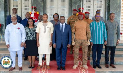 Chairman of ECOWAS Authority President Julius Maada Bio Meets B/Faso’s Capt Ibrahim Traoré, Pledges to Promote Peace, Unity and Stability in the W/Africa Region