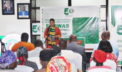 ECOWAS@50: Resident Rep, Donates Vital Supplies to Vulnerable Liberian Communities.