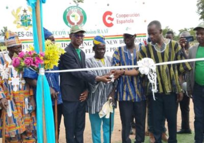 ECOWAS and MCSG Commission Life-Changing Water Borehole at Dakuma/Hiel Basic School.