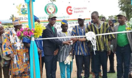 ECOWAS and MCSG Commission Life-Changing Water Borehole at Dakuma/Hiel Basic School.